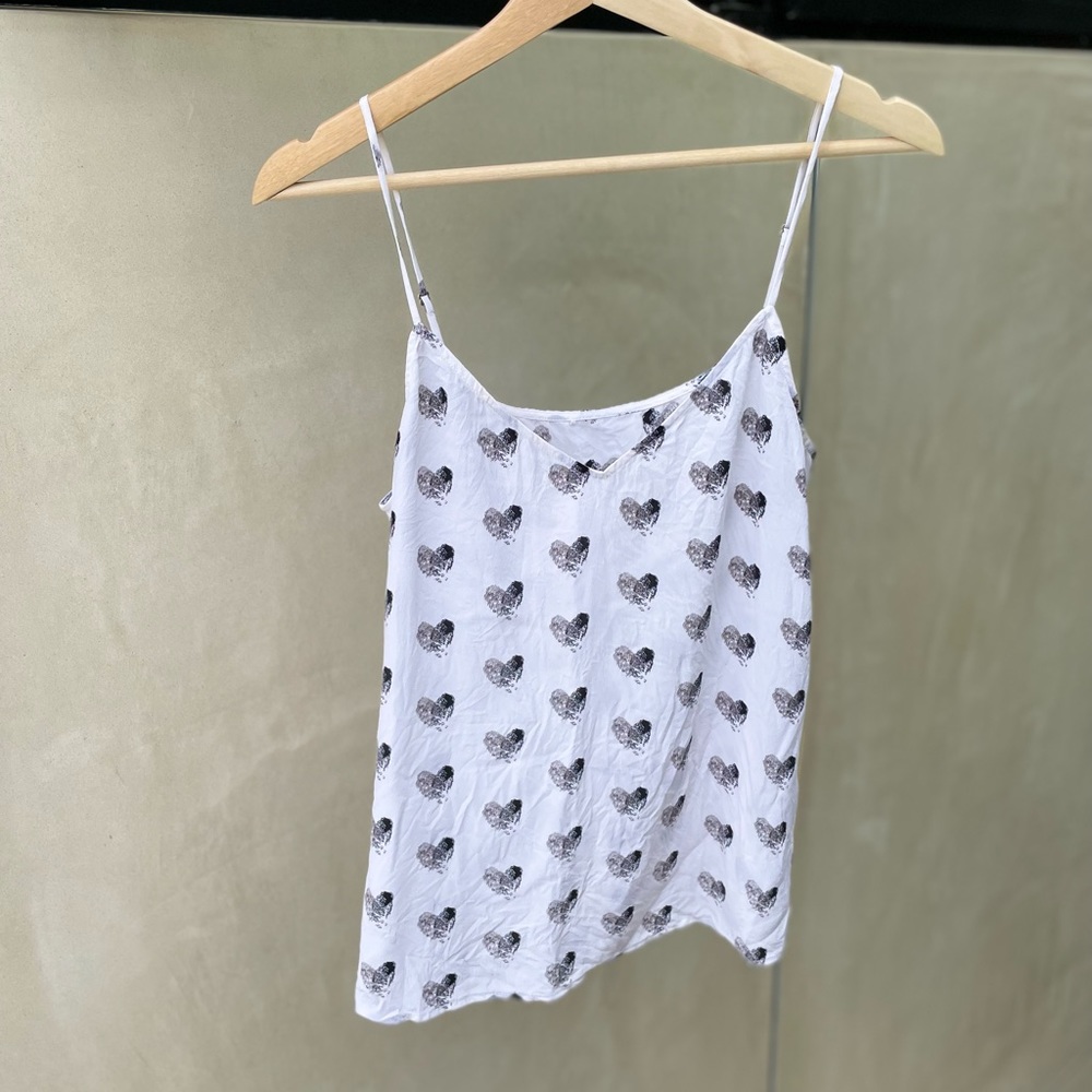 equipment femme layla signature hearts camisole